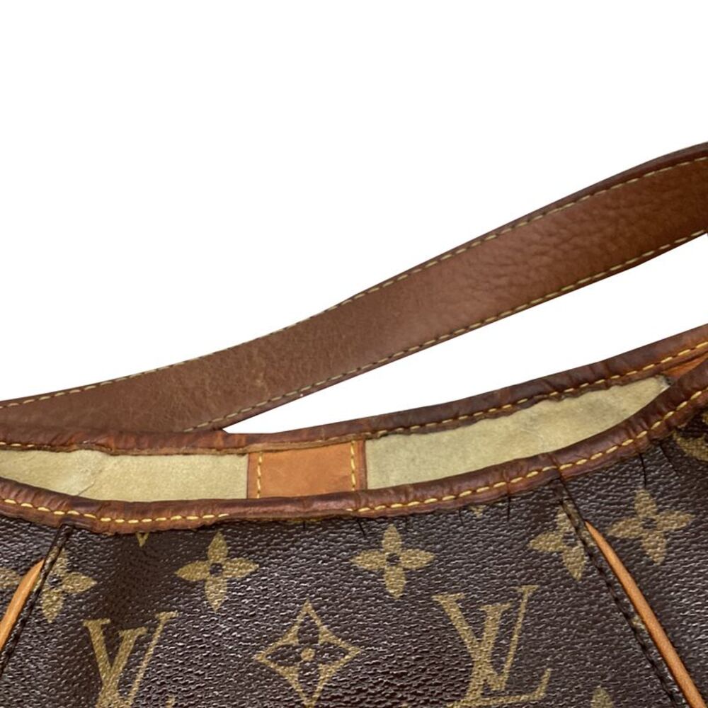 Louis Vuitton Monogram Galliera PM Bag in Brown Coated Canvas - Picture 3 of 12